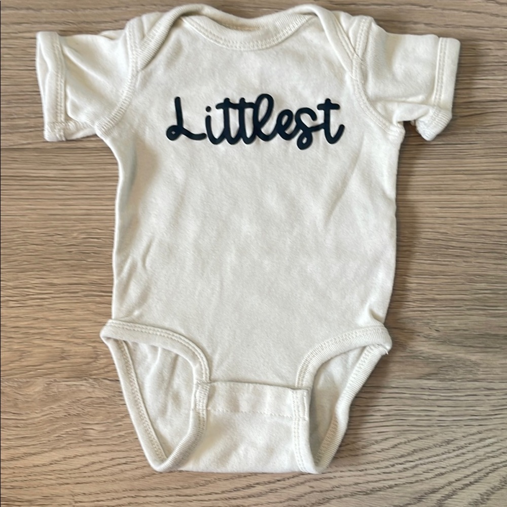 Newborn Rabbit Skins “Littlest” bodysuit size